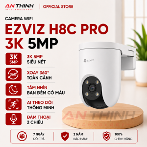 CAMERA WIFI EZVIZ H8C PRO 3K 5MP