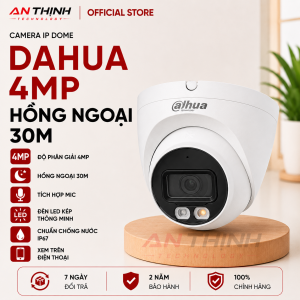 CAMERA IP DOME DAHUA 4MP HỒNG NGOẠI 30M