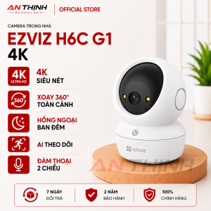 CAMERA TRONG NHÀ EZVIZ H6C G1 4K