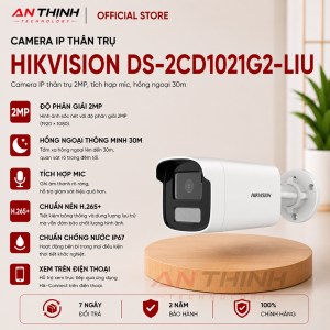 CAMERA IP BÁN CẦU HIKVISION DS-2CD1121G2-LIU